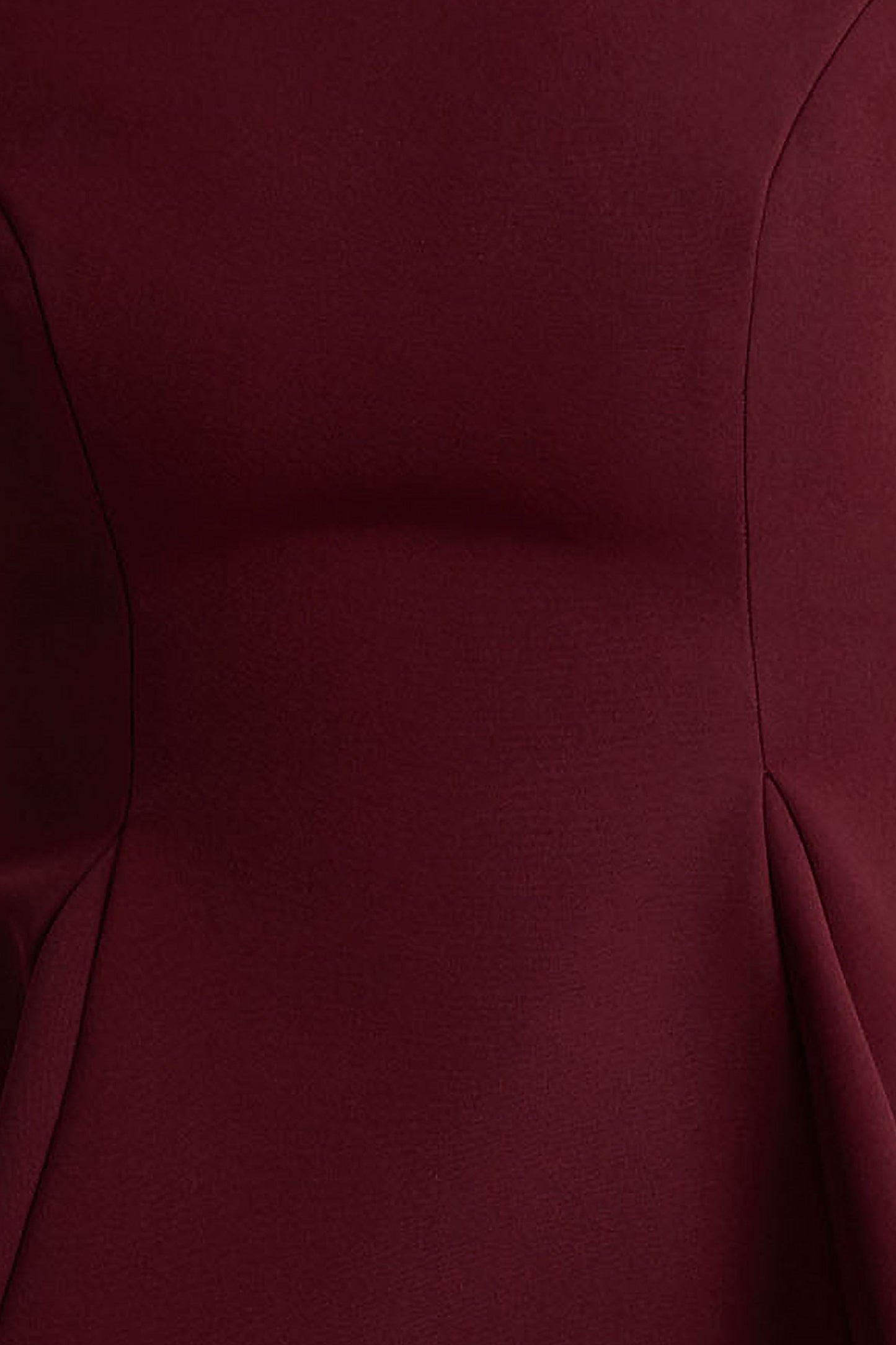 Eletta | Burgundy Embellished Crew-Neck Mini Dress