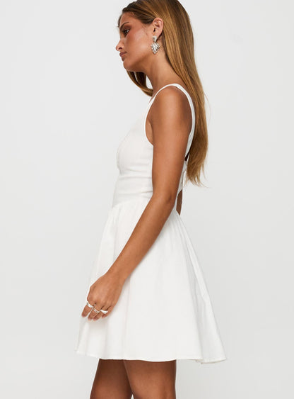 Martie Mini Dress White