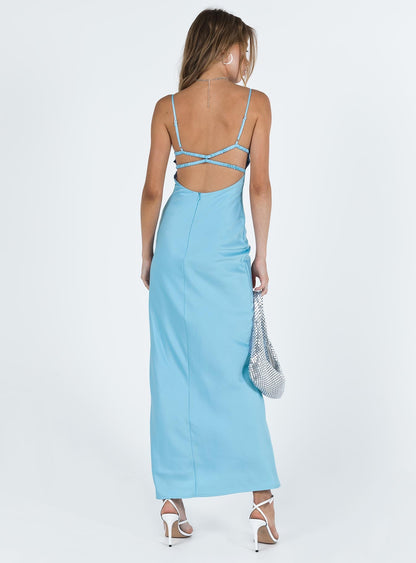 Ravia Maxi Dress Blue
