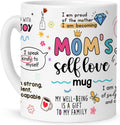 FUNITZ Mothers Day Gifts for Mom Mugs, Mama Coffee Mug with Inspirational Quote, Cute Mama Mugs for Daily Tea and Coffee, Coffee Mug for Mom Affirmations, Best Moms Cup Gift from Daughter, Son