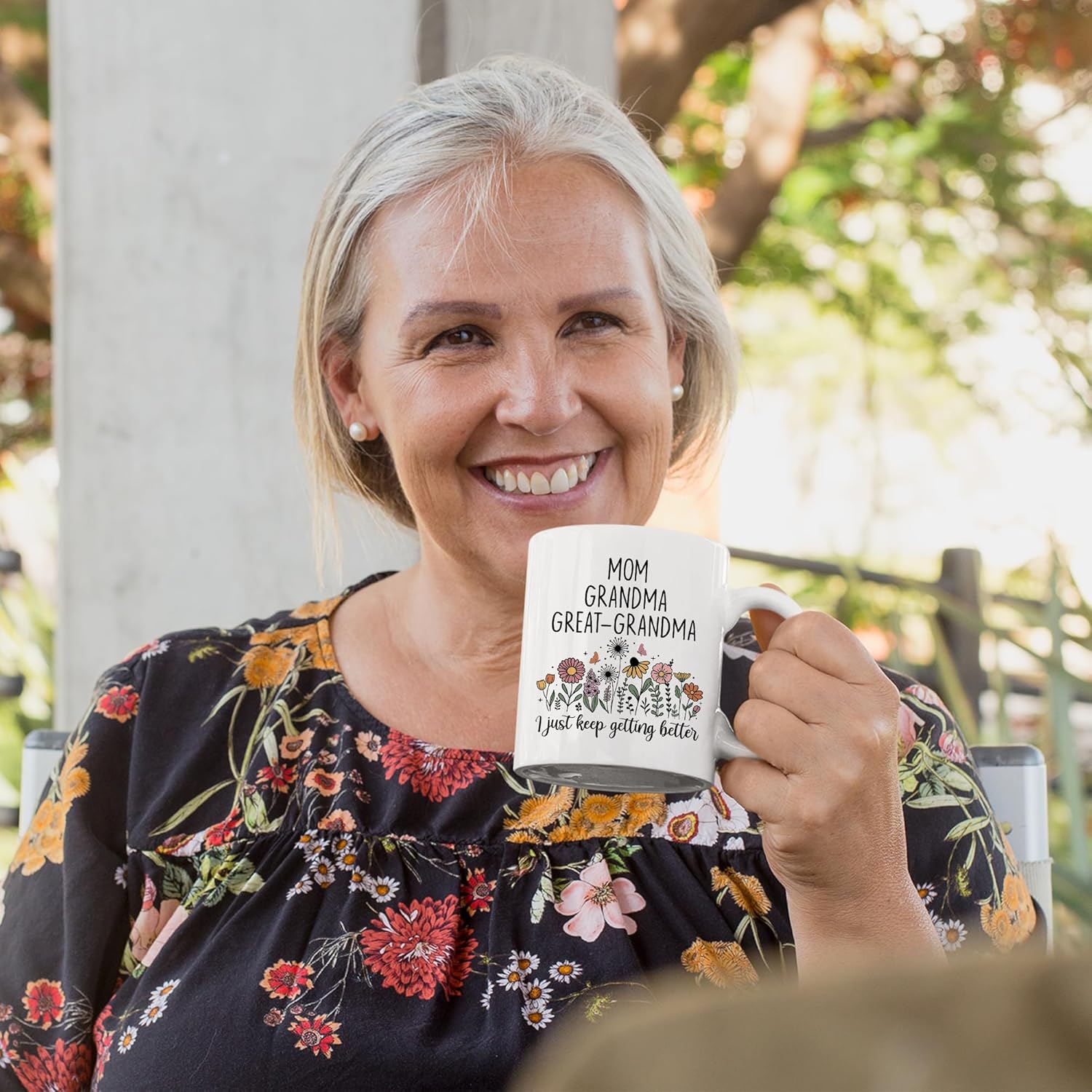 FUNITZ Promoted To Great Grandma Mug 11oz, Great Grandma Pregnancy Announcement Gifts, Christmas gift, Mothers Day Present for Great-Grandmas, Great Grandmother Gift, Great Grandmas To Be Cup