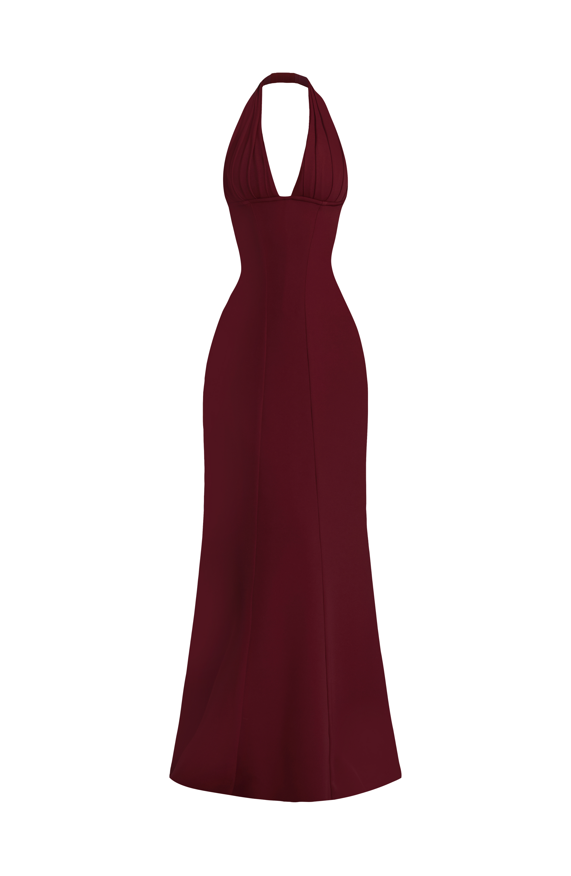 Adora Maxi Dress - Cherry Lacquer