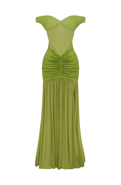 Alaia Maxi Dress - Olive