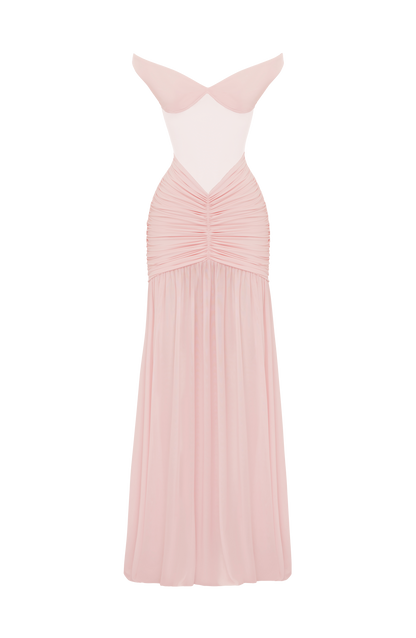 Alaia Maxi Dress - Blush