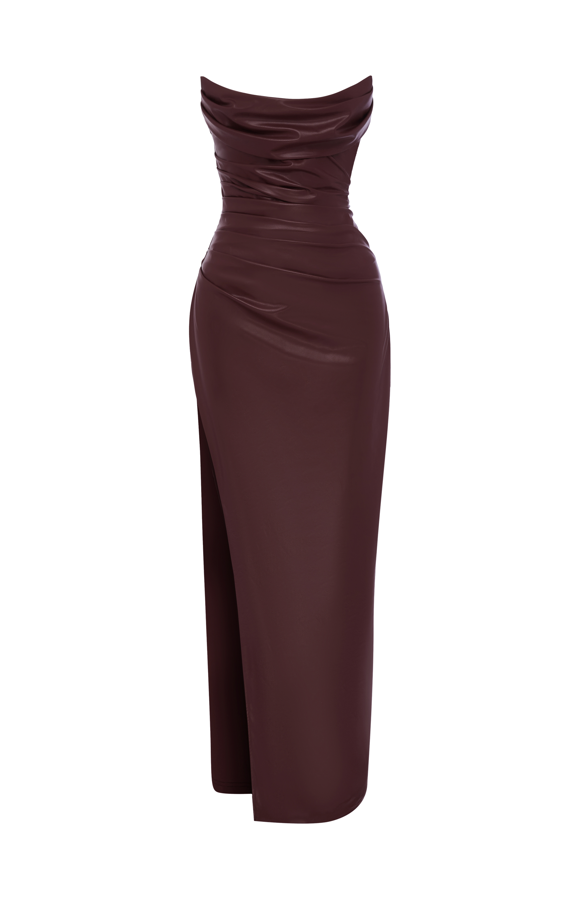 Alba Maxi Dress - Burgundy