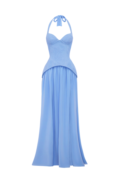 Almira Maxi Dress - Powder Blue