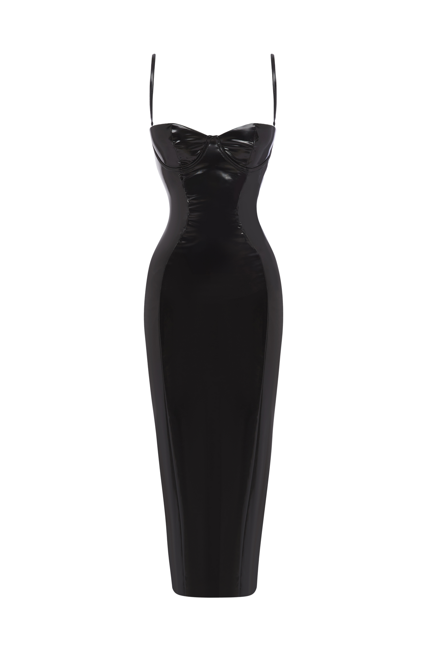 Amala Midi Dress - Black