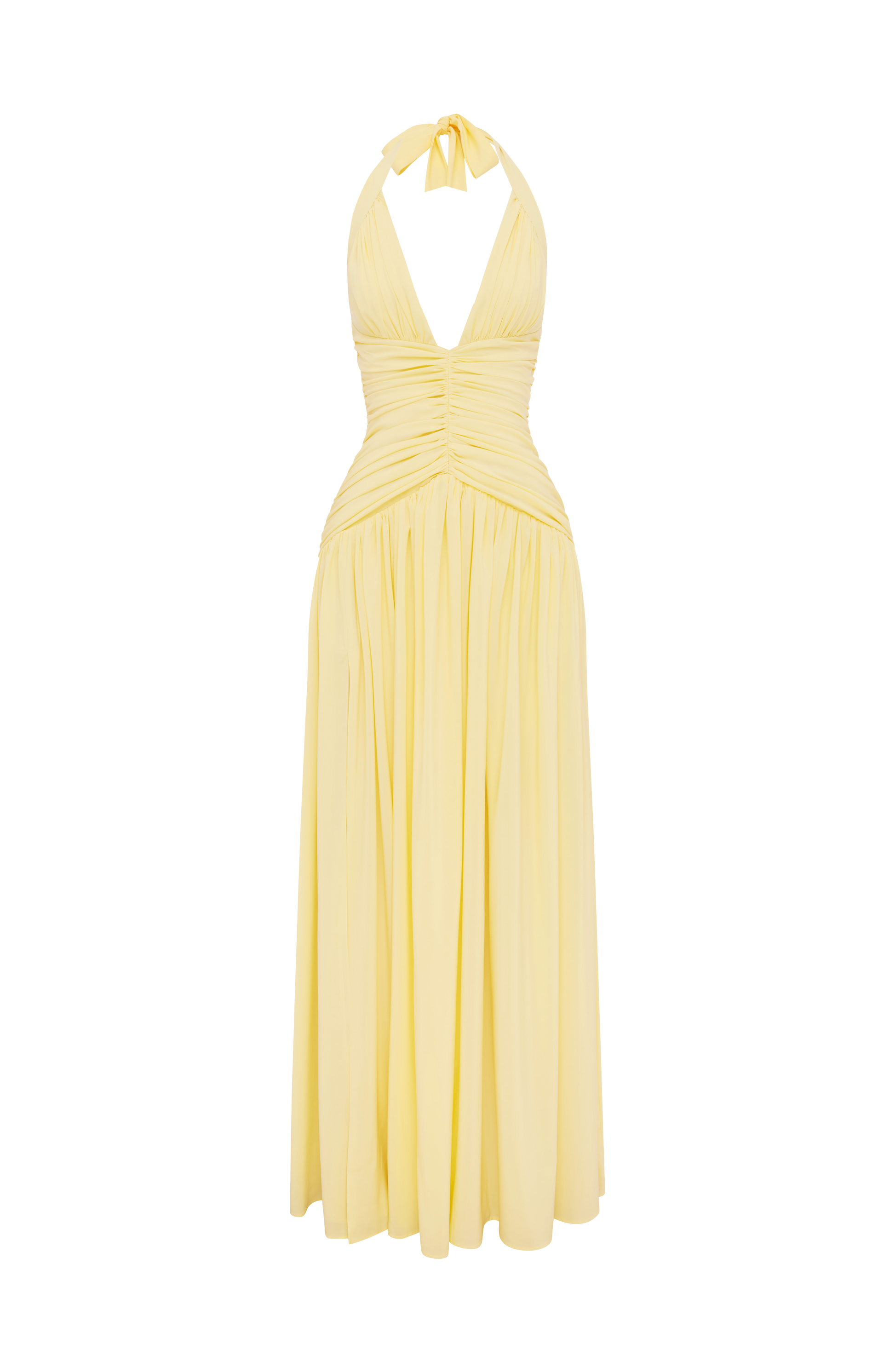 Amaris Maxi Dress - Lemon