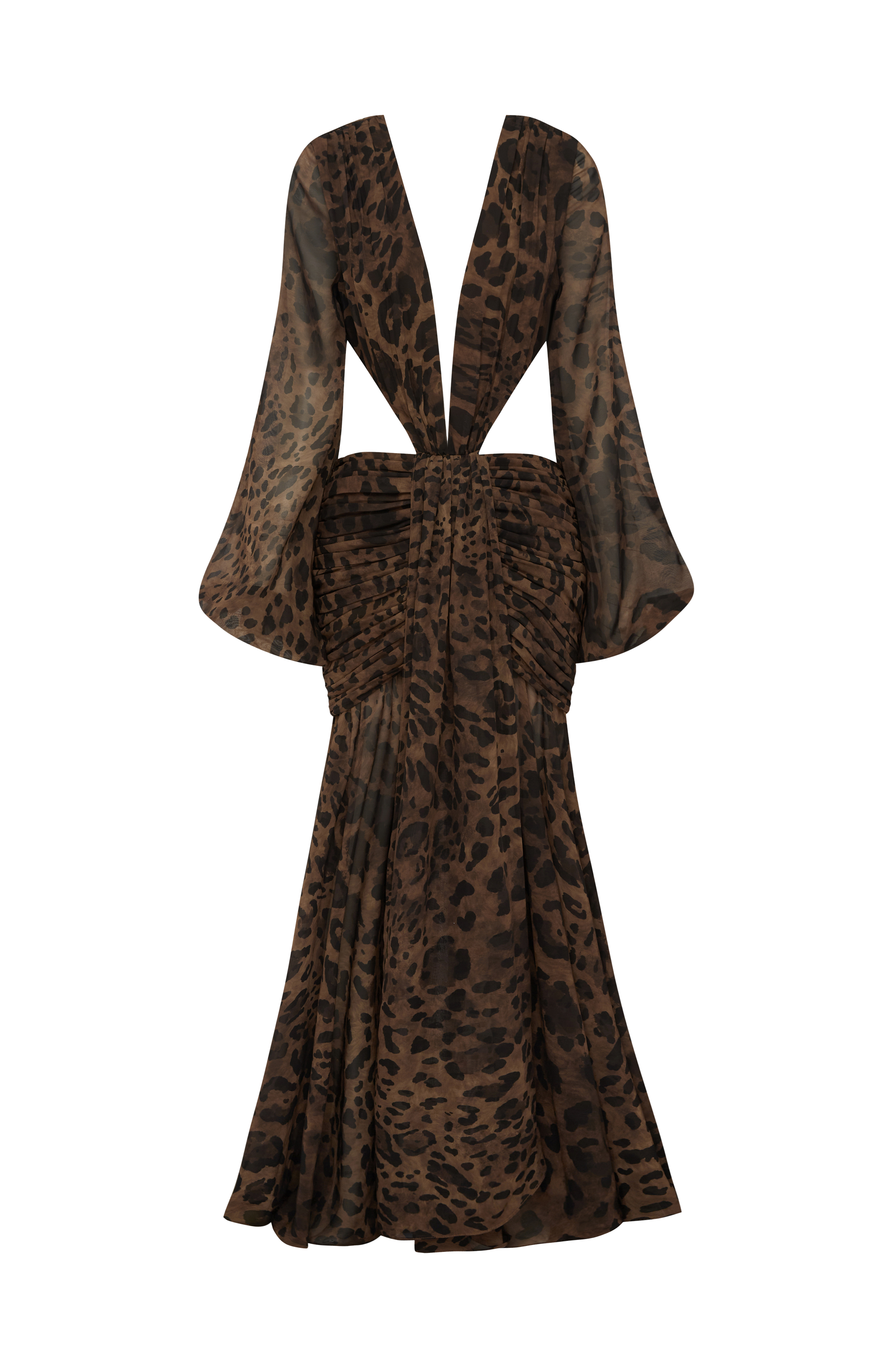 Andrina Maxi Dress - Leopard Print