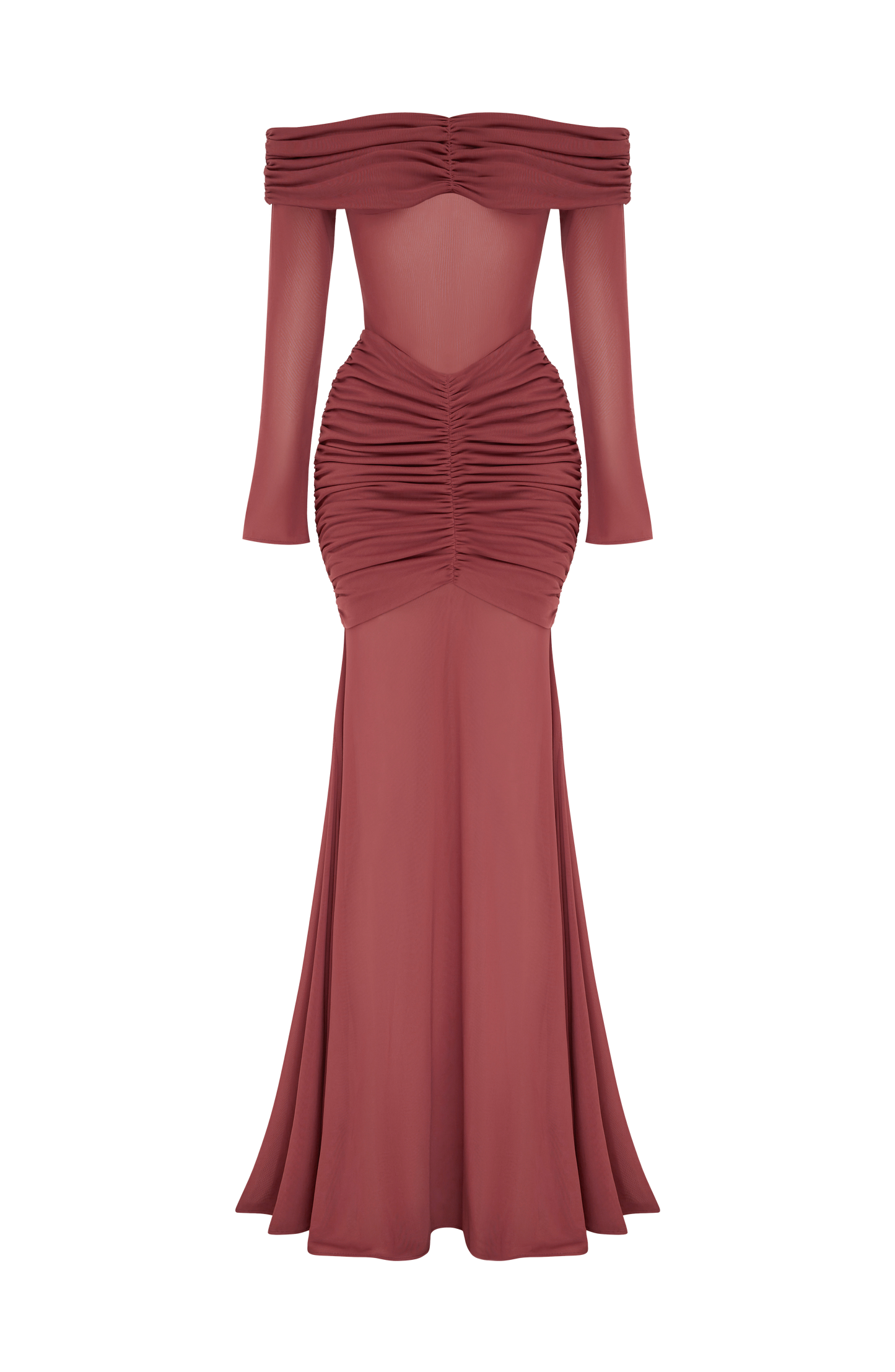 Arlena Maxi Dress - Rose Brown