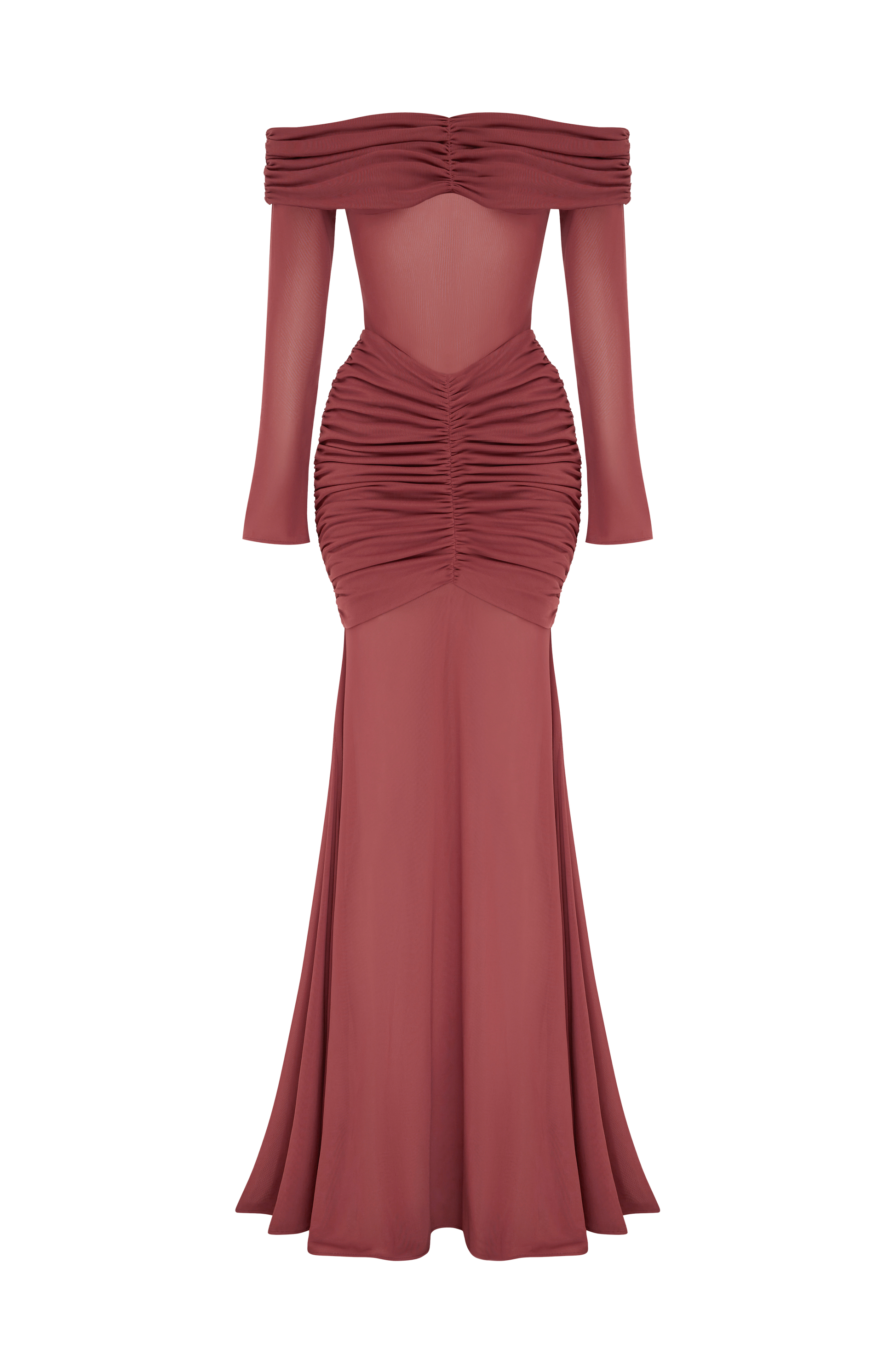 Arlena Maxi Dress - Rose Brown