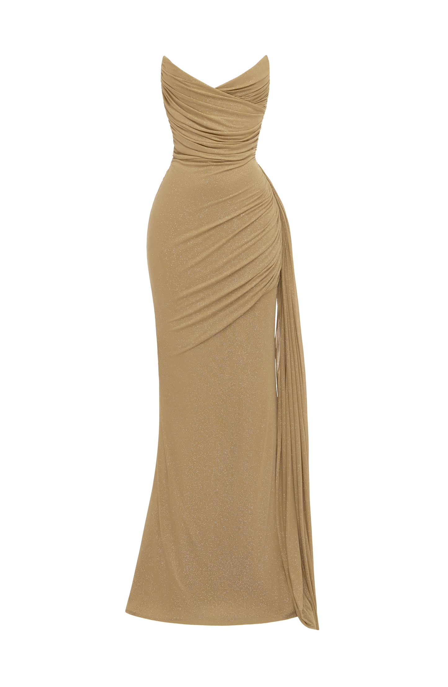 Ashika Maxi Dress - Gold Sparkle
