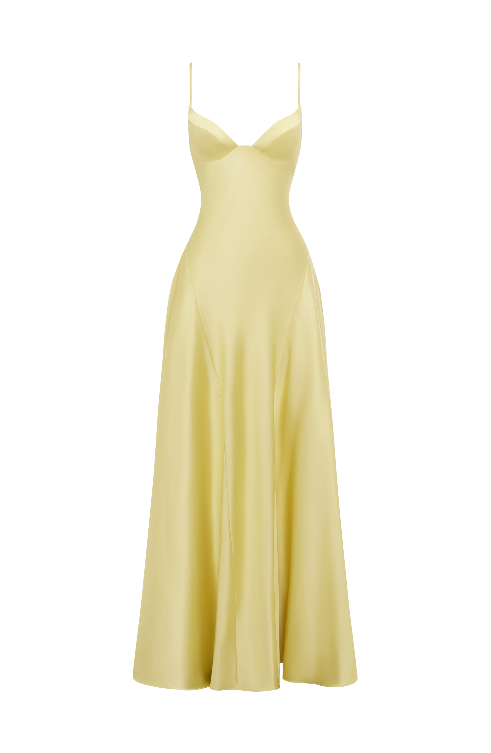 Asterin Maxi Dress - Lemon