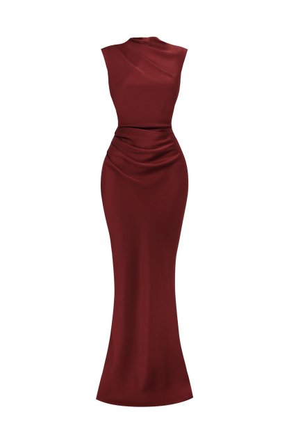 Avielle Maxi Dress - Deep Rust