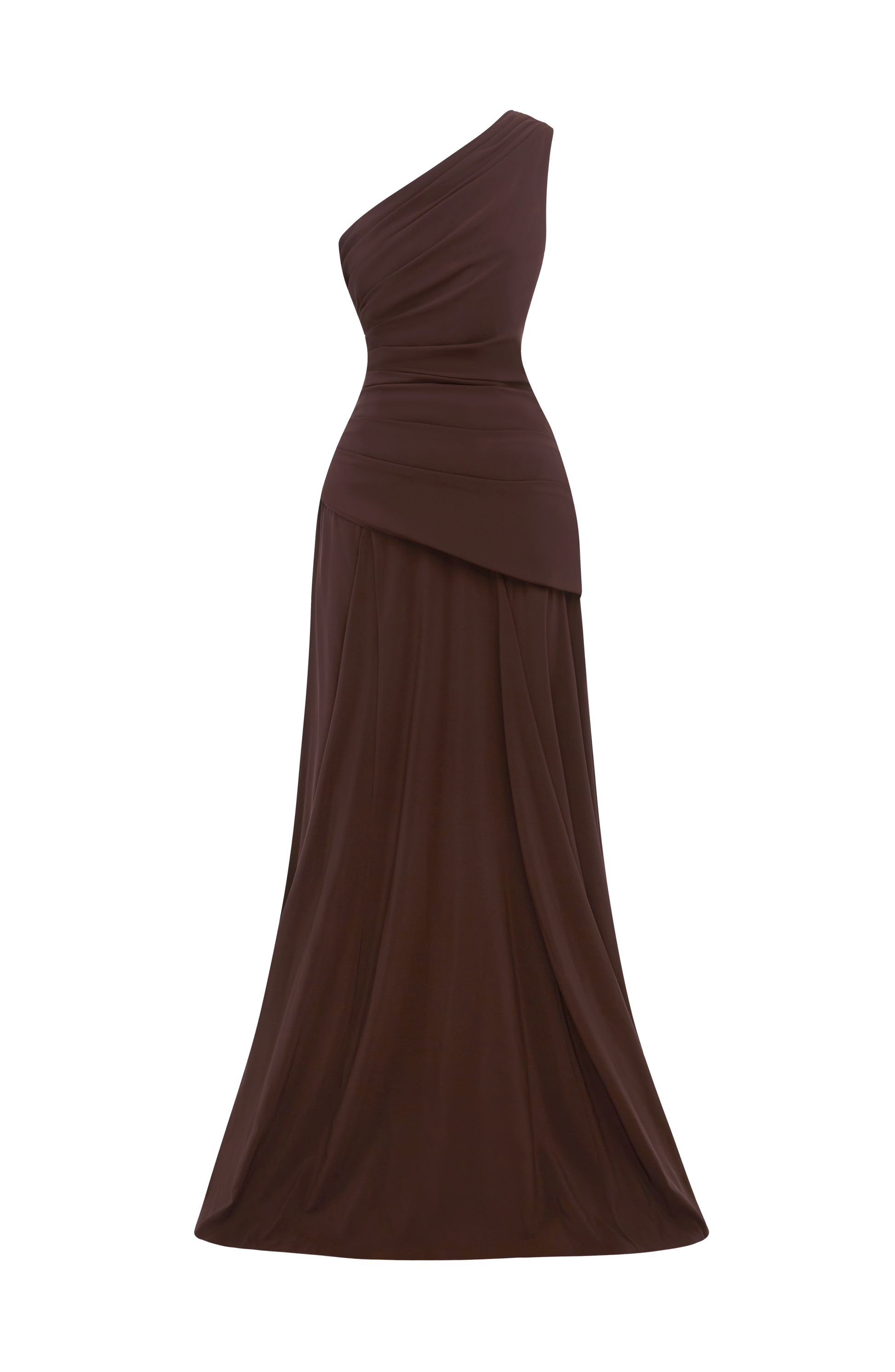 Bianca Maxi Dress - Plum Brown