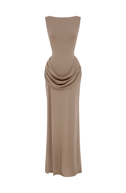 Bruna Maxi Dress - Stone