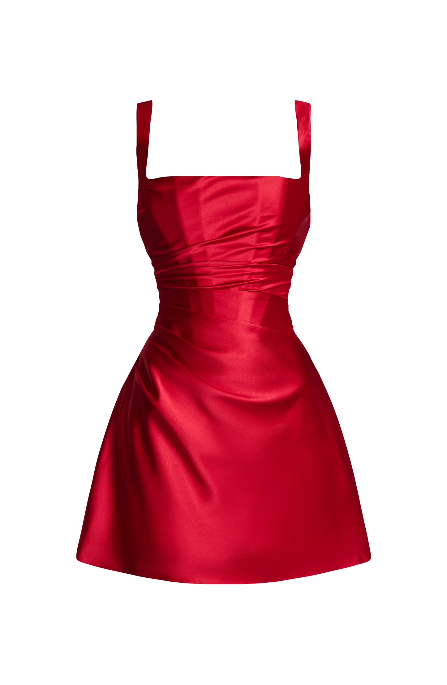 Calanthe Mini Dress - Red