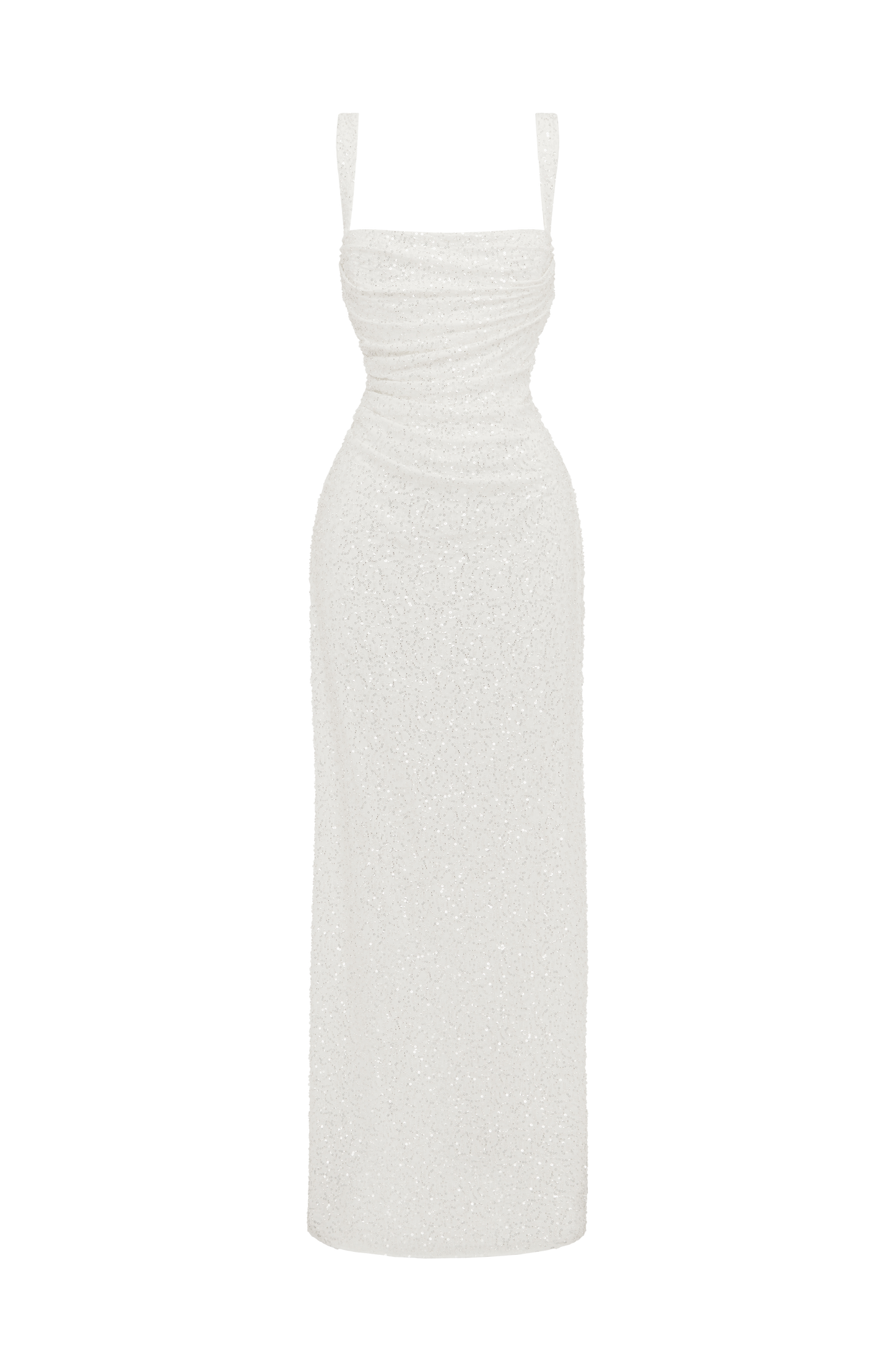Calanthe Maxi Dress - Ivory Sparkle