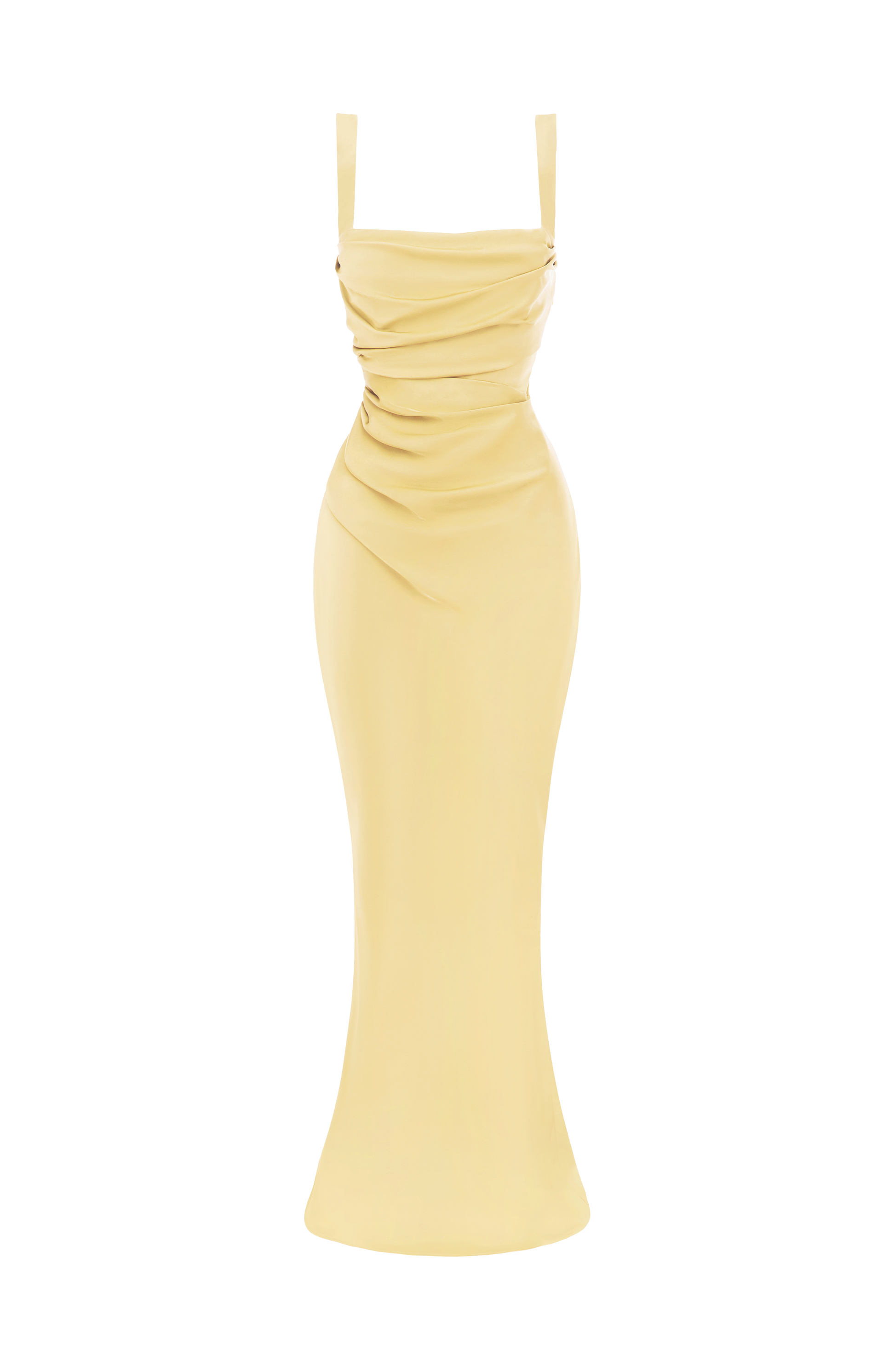 Calanthe Maxi Dress - Lemon