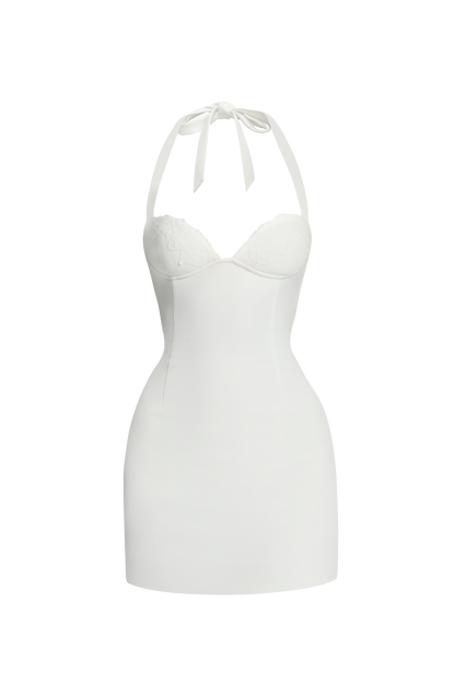 Cassia Mini Dress - Ivory
