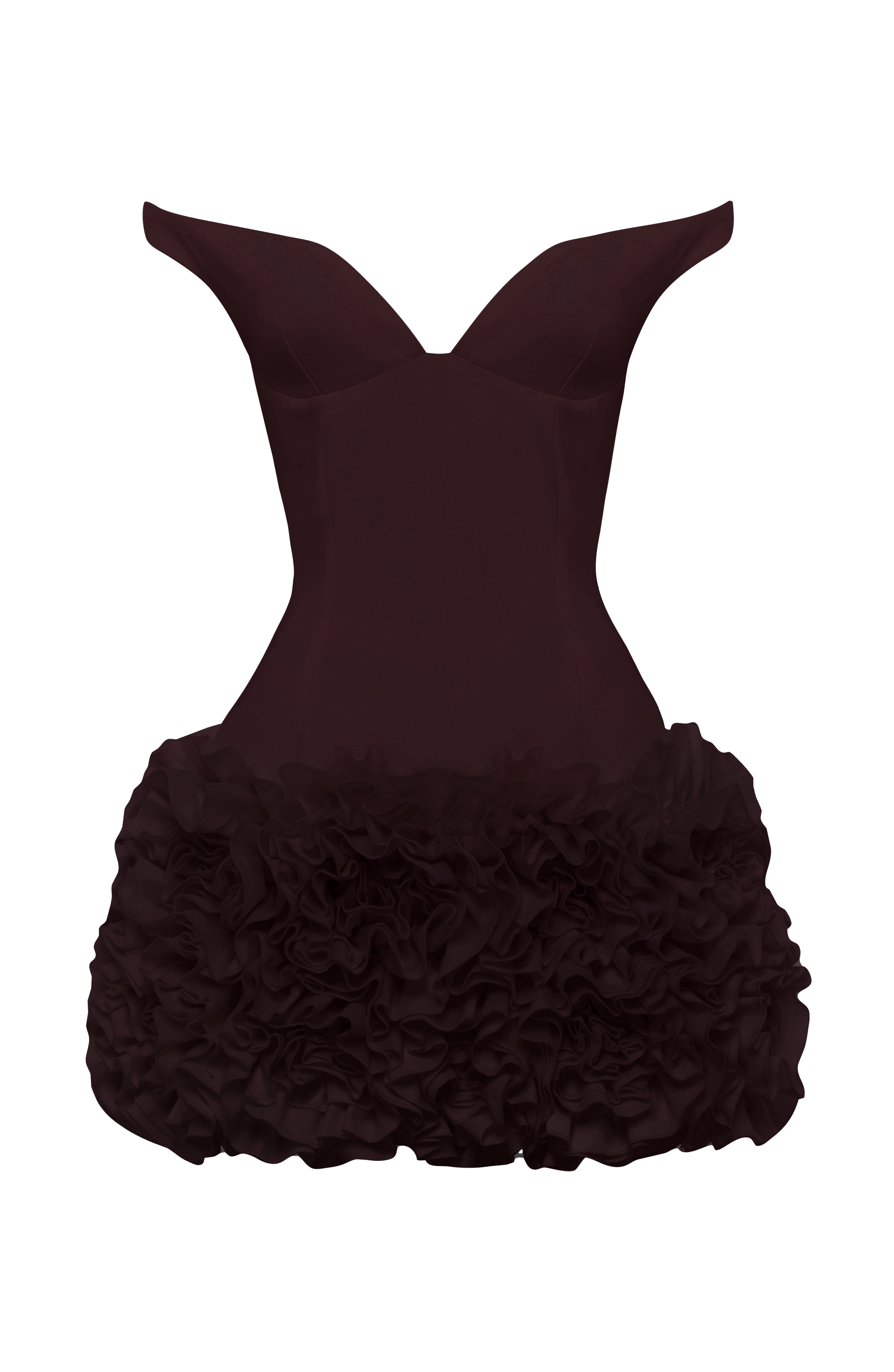 Aveta Mini Dress - Plum