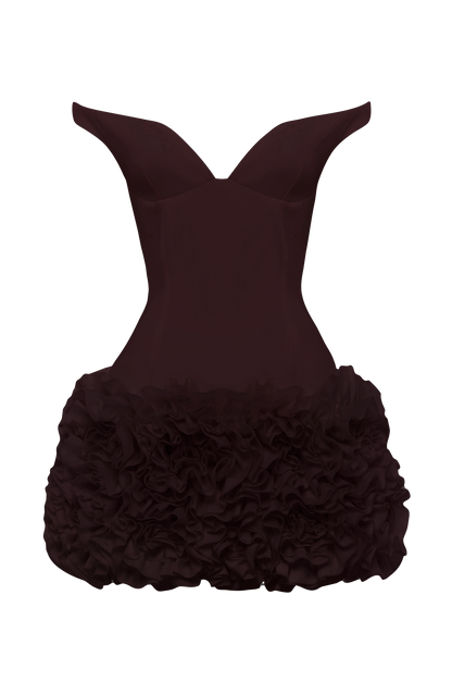 Aveta Mini Dress - Plum