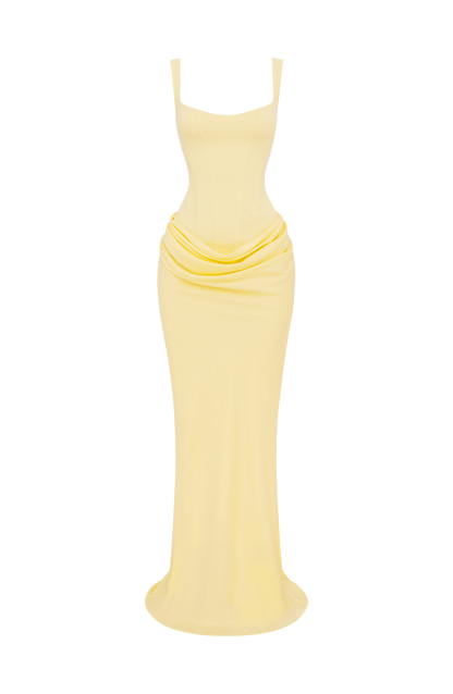 Cornelia Maxi Dress - Lemon