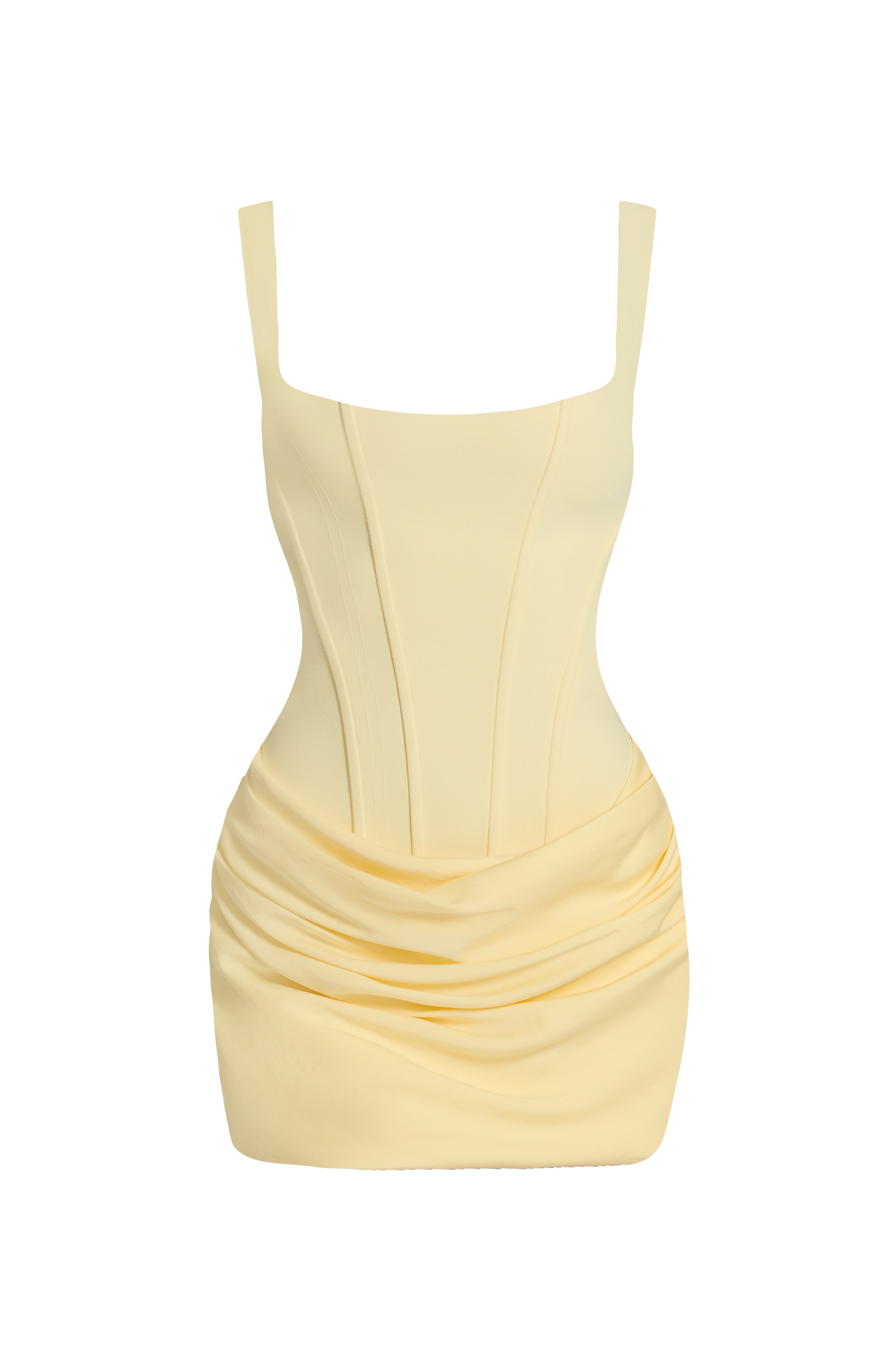 Cornelia Mini Dress - Lemon