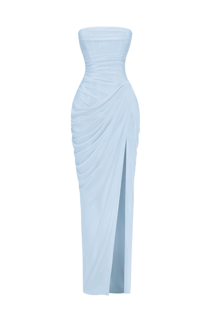 Cyra Maxi Dress - Glacier Blue