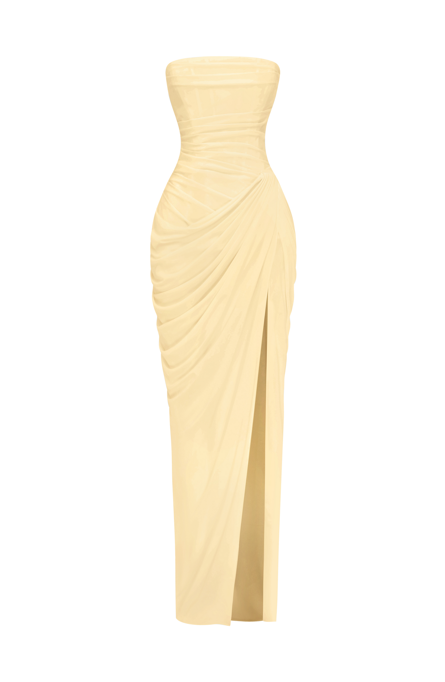 Cyra Maxi Dress - Lemon