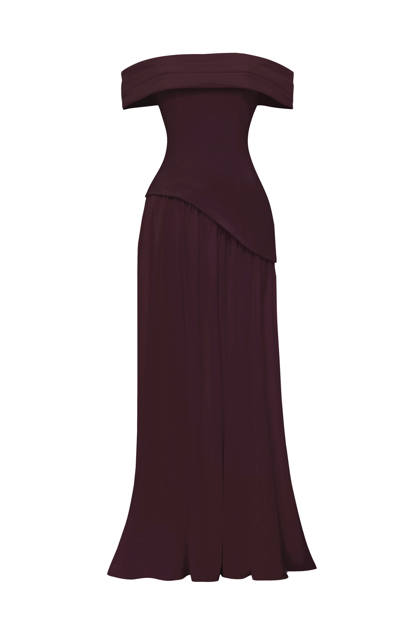 Delilah Maxi Dress - Plum
