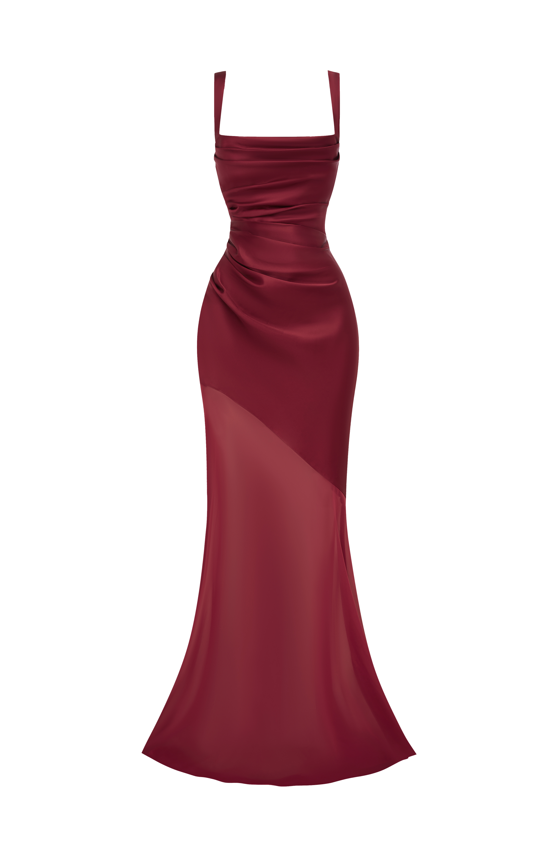 Eliza Gown - Burgundy