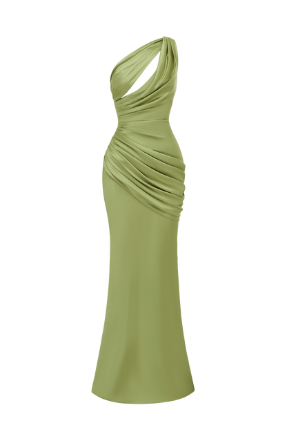 Emina Maxi Dress - Light Olive