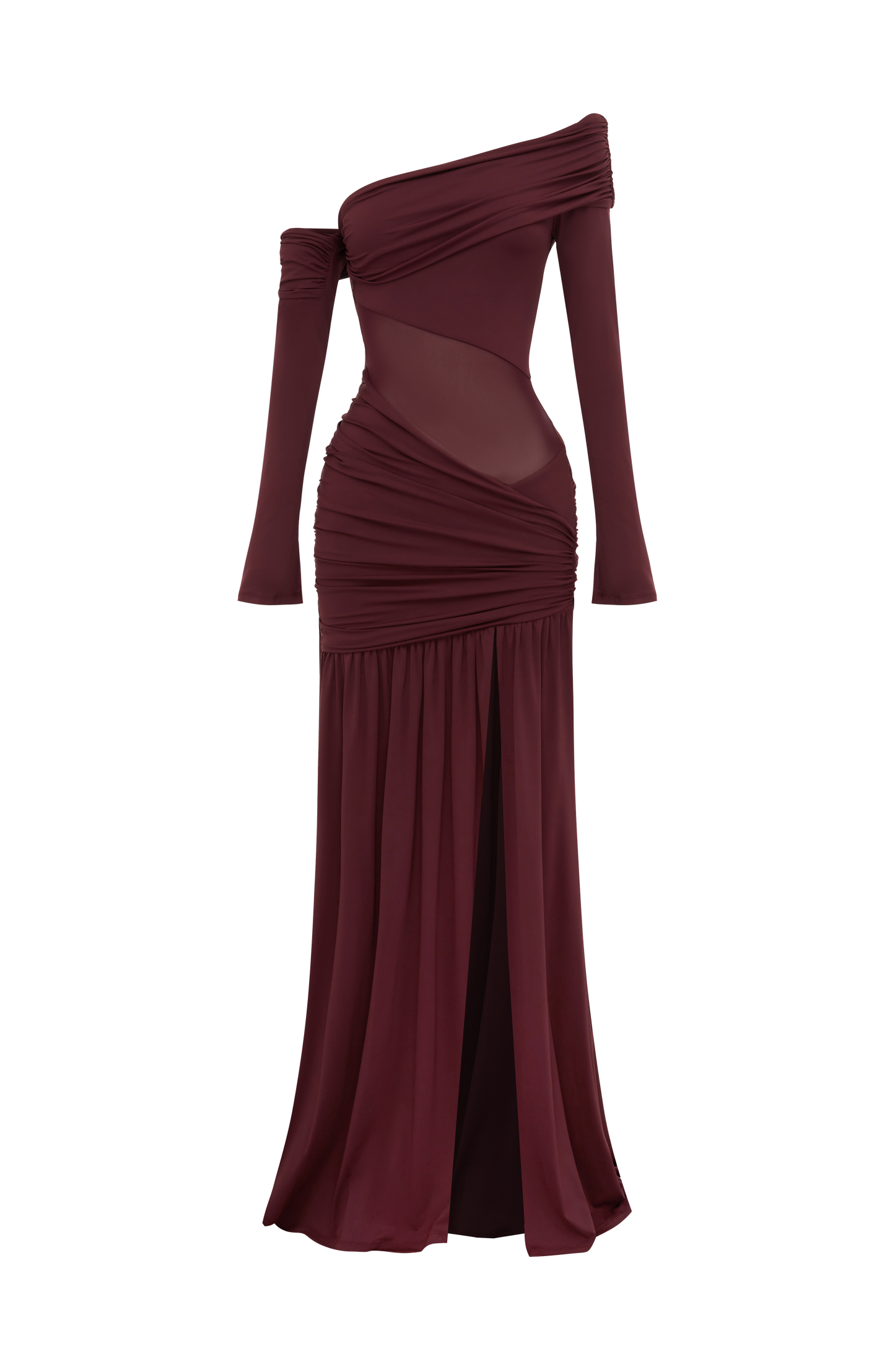 Ettalie Maxi Dress - Cherry Lacquer