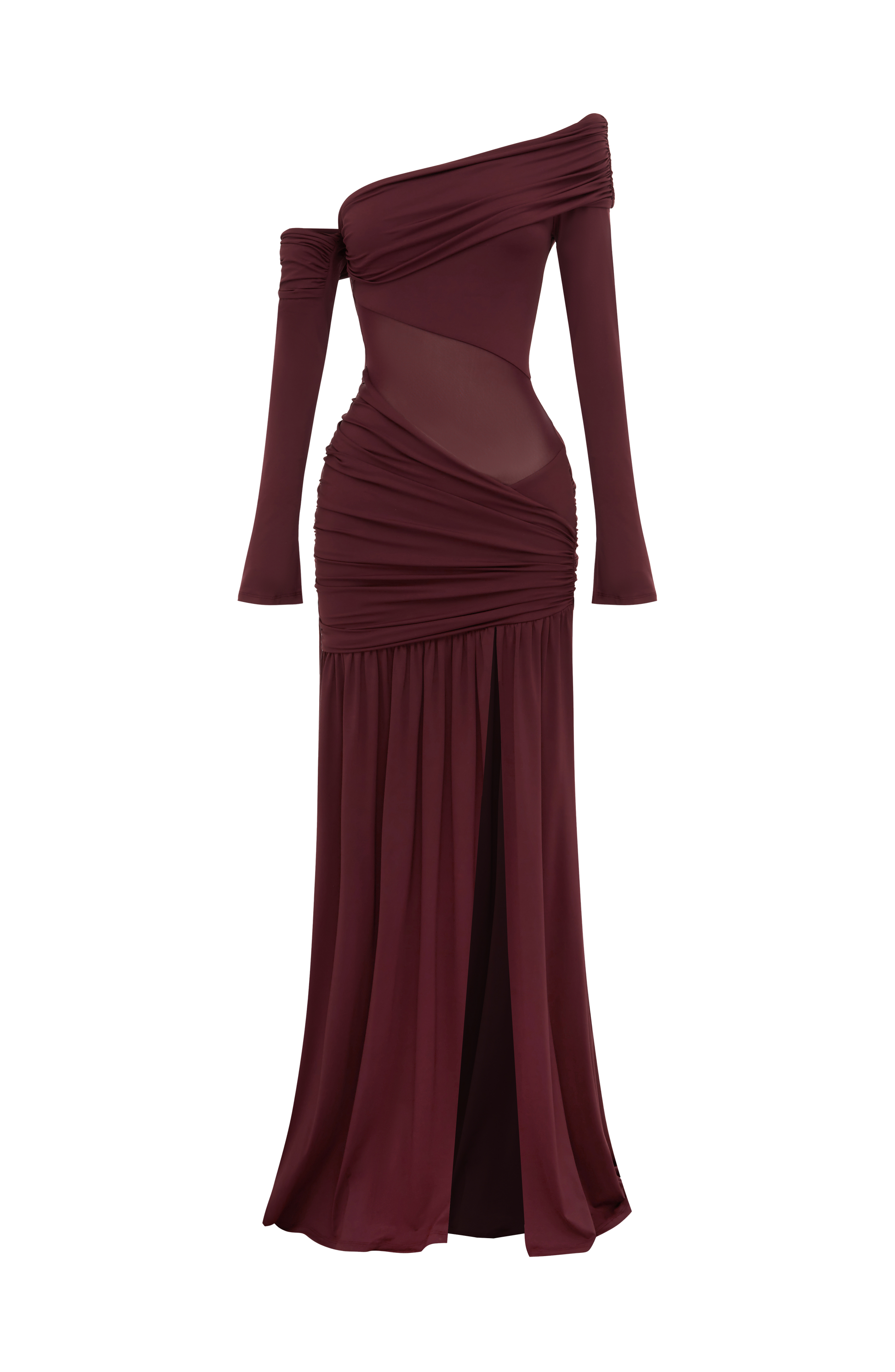 Ettalie Maxi Dress - Cherry Lacquer