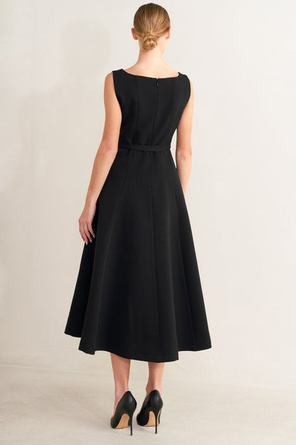 PARIS AFTER DARK MIDI DRESS