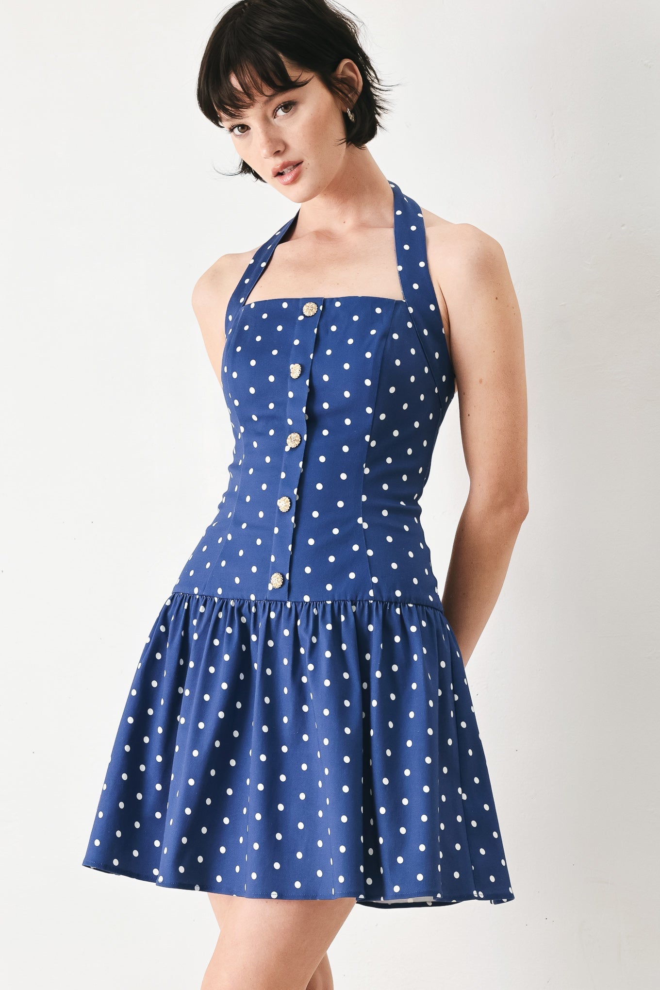 DOTS & DREAMS MINI DRESS