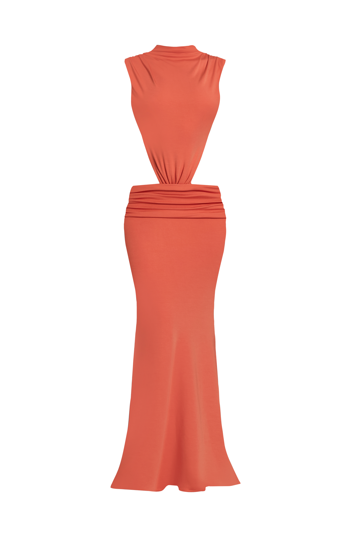 Fenella Maxi Dress - Burnt Orange