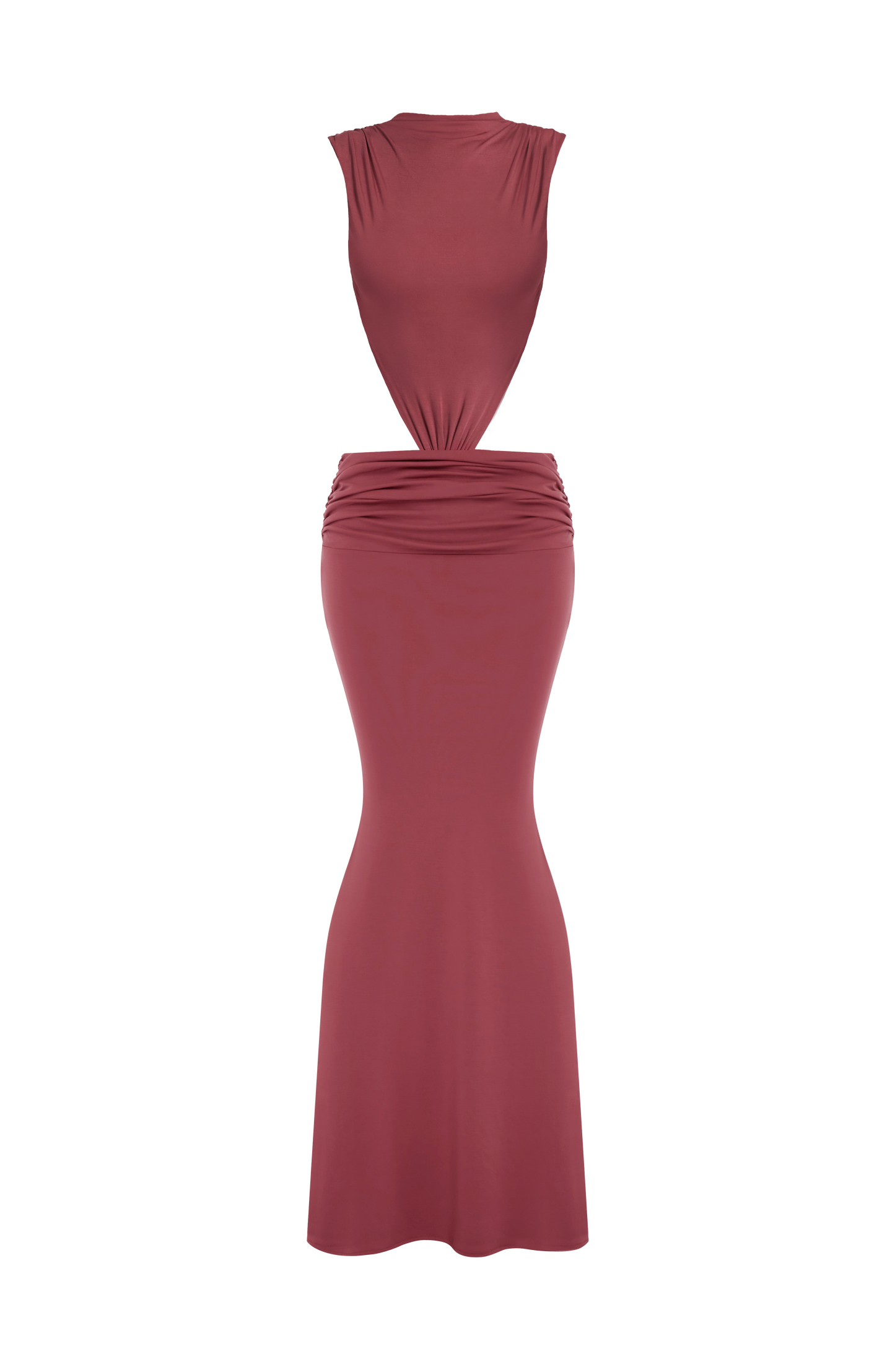Fenella Maxi Dress - Rose Brown