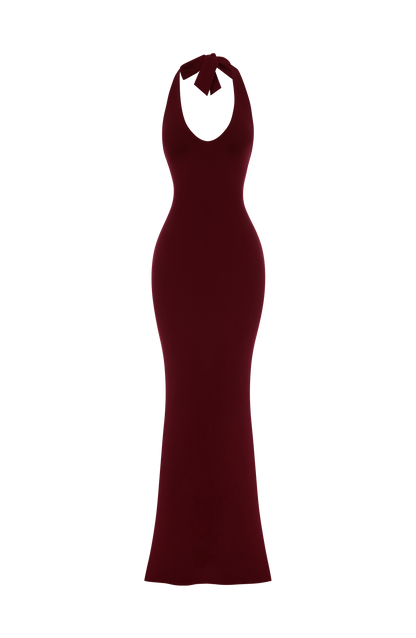 Fern Maxi Dress - Cherry Lacquer