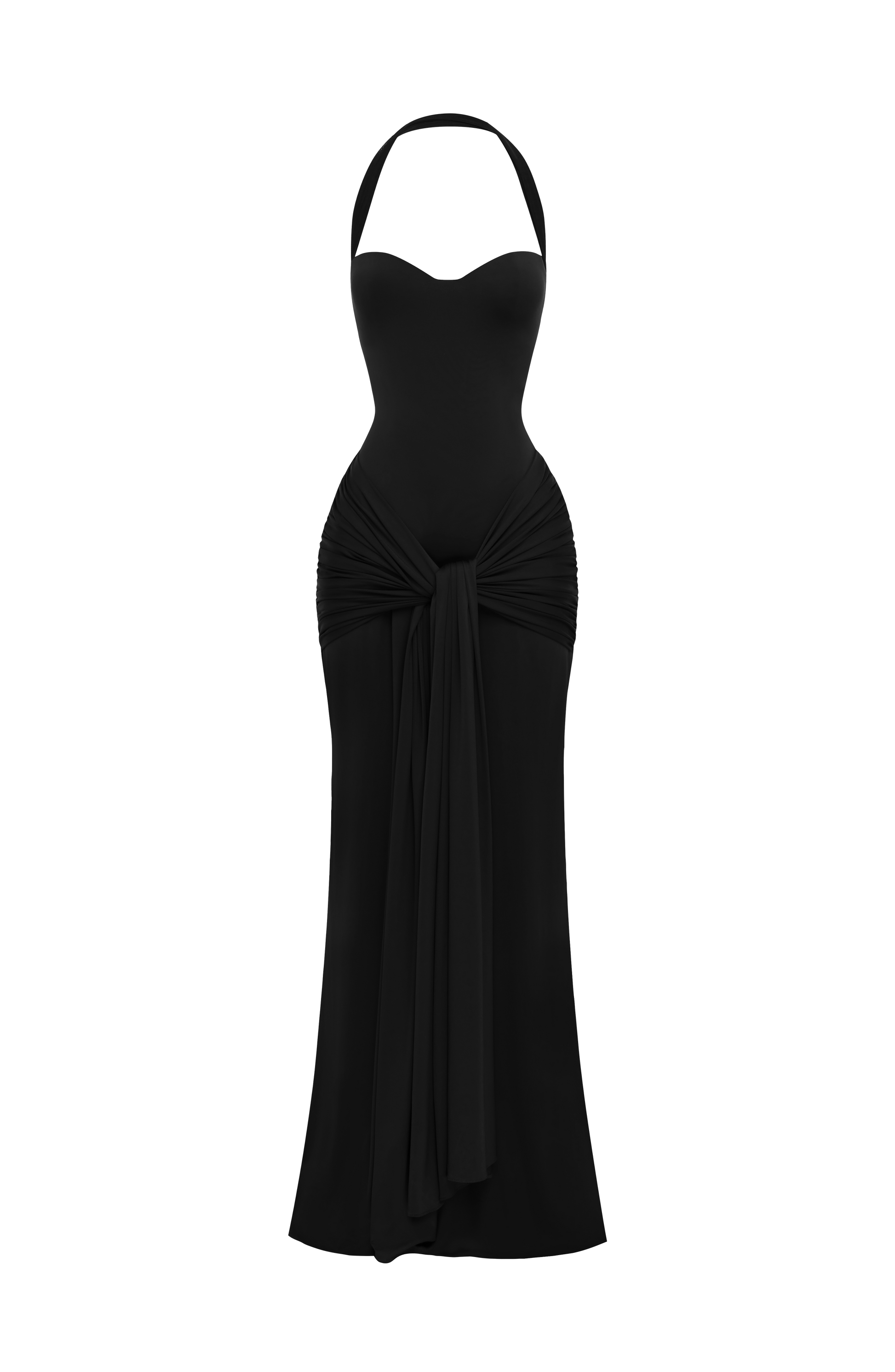 Gia Maxi Dress - Black