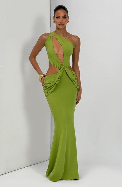Onyx Maxi Dress - Olive