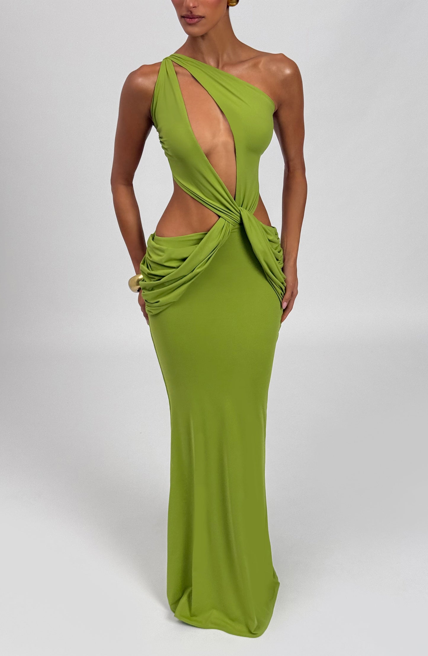 Onyx Maxi Dress - Olive