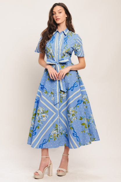 SWEET SOPHISTICATE SHORT SLEEVE MIDI DRESS FINAL