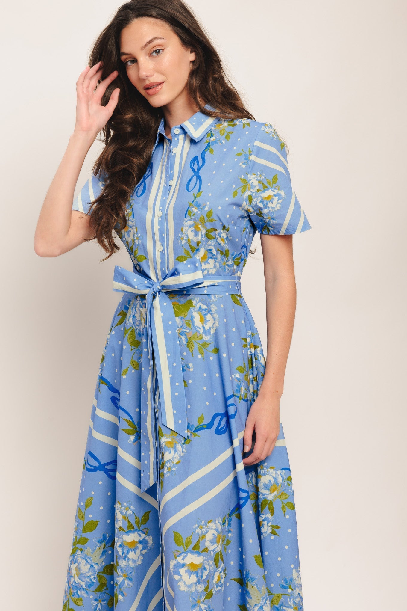 SWEET SOPHISTICATE SHORT SLEEVE MIDI DRESS FINAL