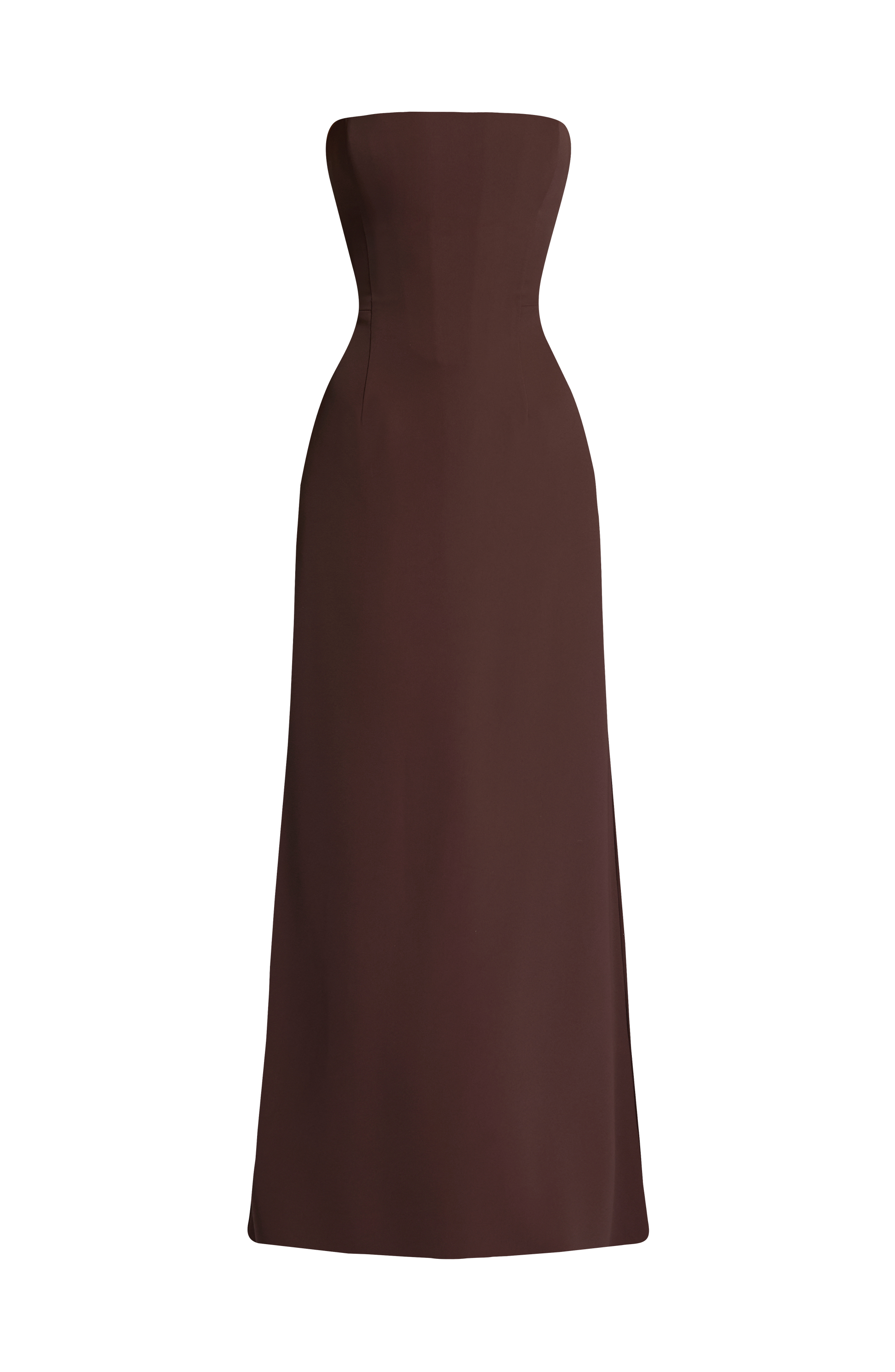 Irmina Maxi Dress - Plum Brown