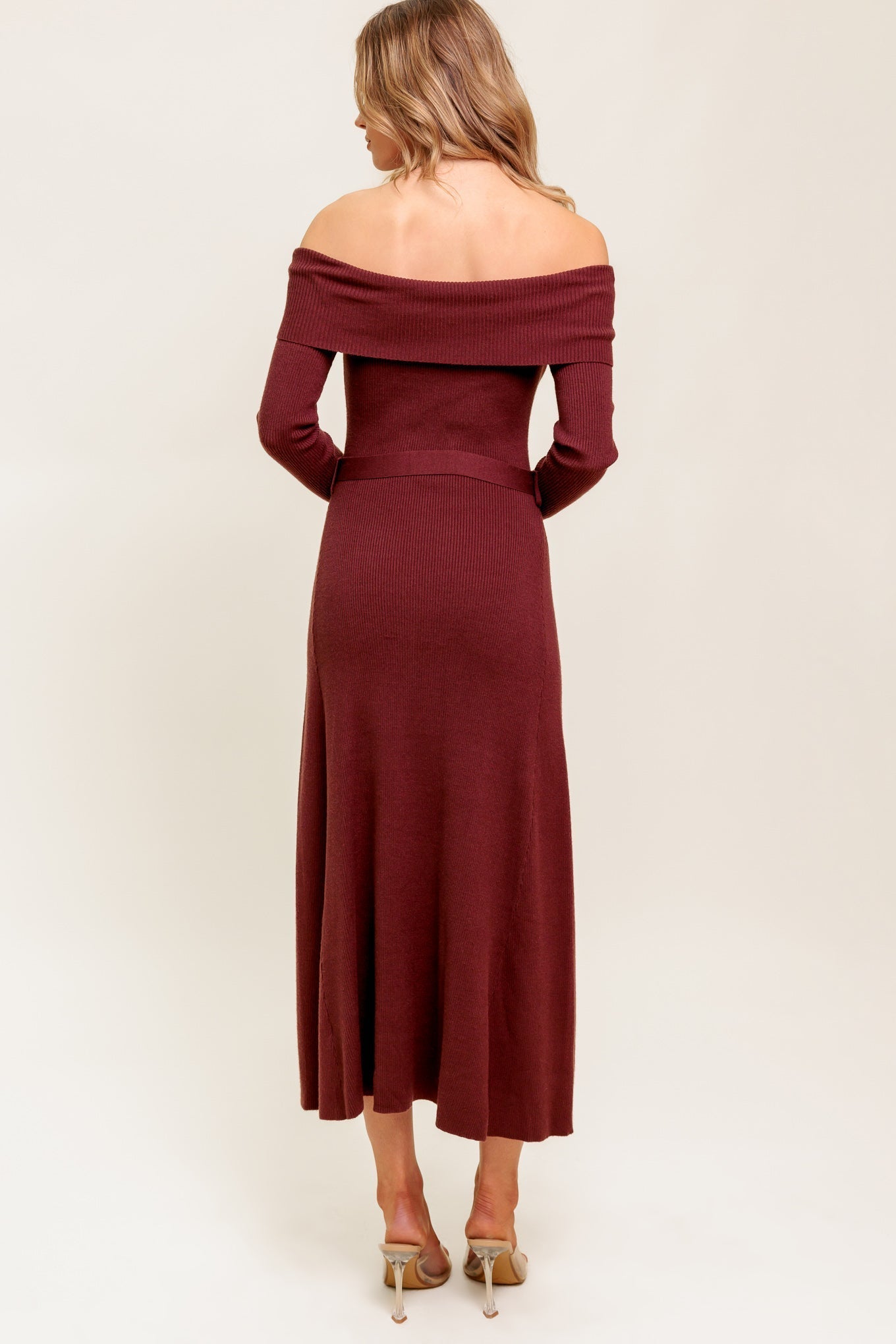 RUSTIC RETREAT BROWN SWEATER DRESS FINAL