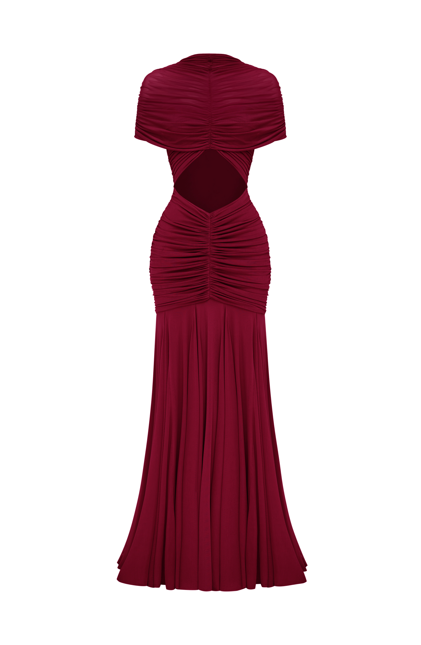 Jaya Maxi Dress - Burgundy