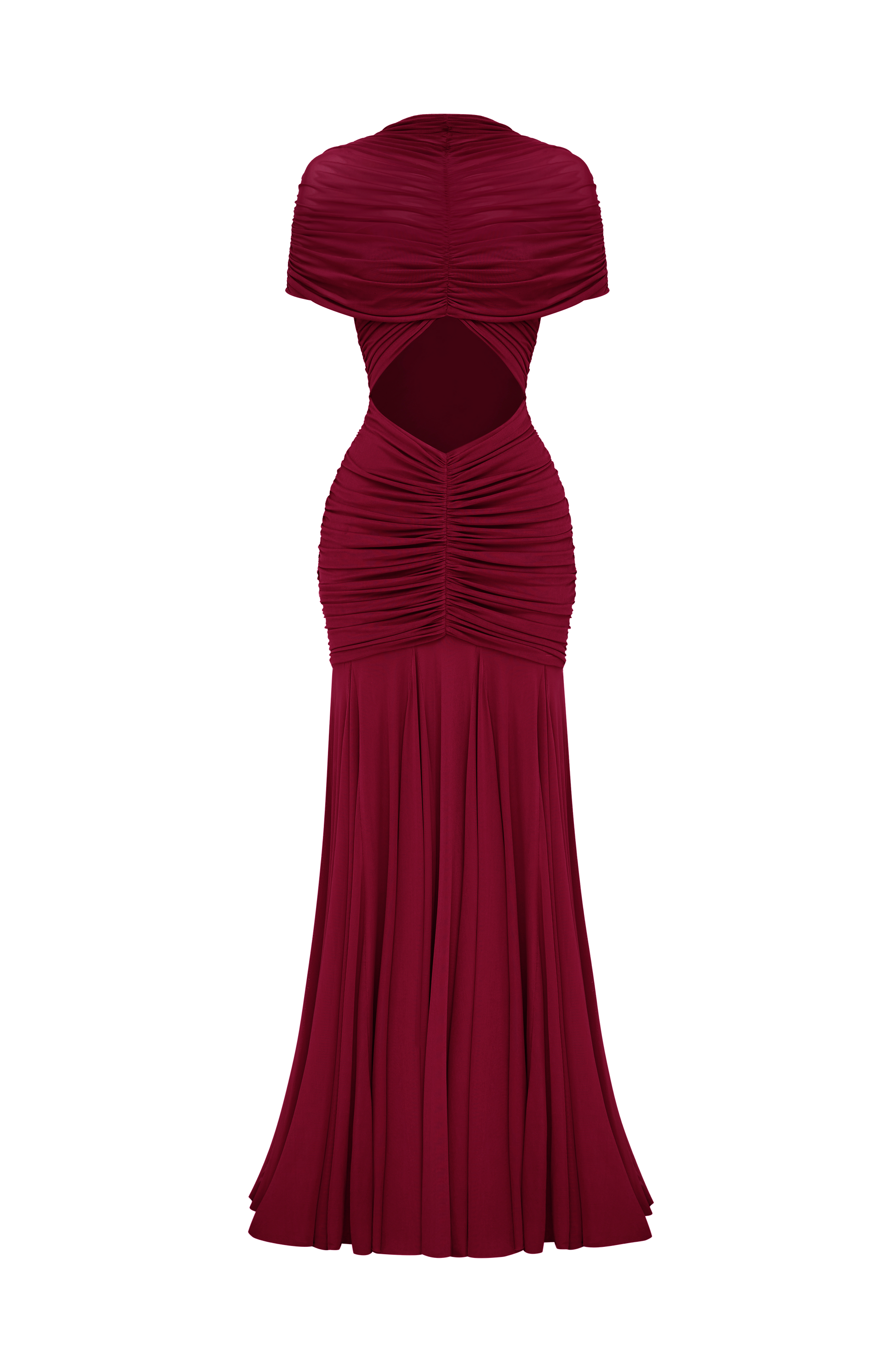 Jaya Maxi Dress - Burgundy