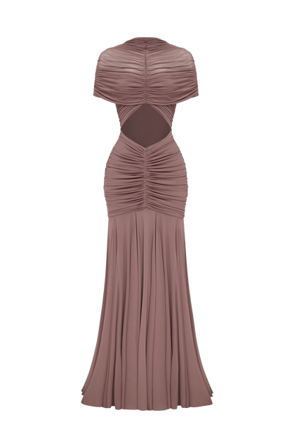 Jaya Maxi Dress - Dusty Rose